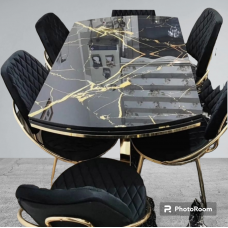 MASA X KLOKS  6 SANDALYE