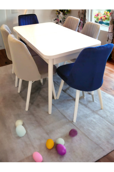 1 MASA 6 SANDALYELİ TAKIM