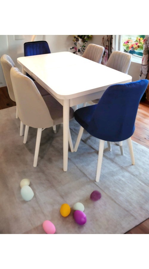 1 MASA 6 SANDALYELİ TAKIM