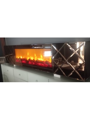 YAPAY ŞÖMİNE DİLİMLİ