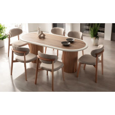 1 MASA 6 SANDALYELİ TAKIM