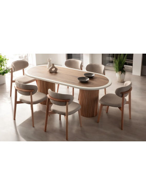 1 MASA 6 SANDALYELİ TAKIM